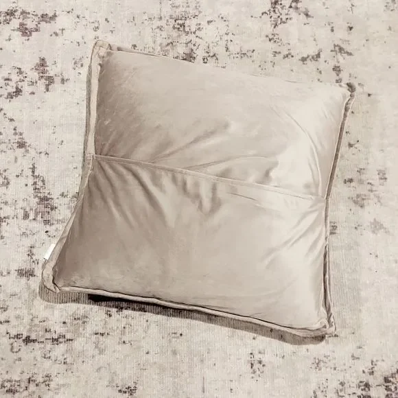 I sleep with dogs pillow gray new with tags - Picture 2 of 3